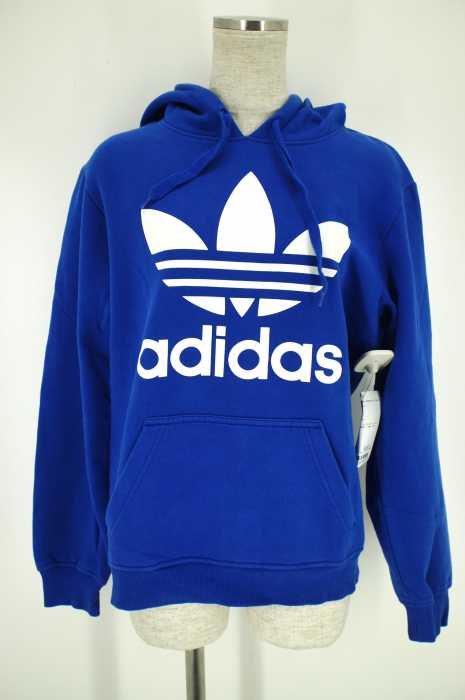 adidas originals (アディダスオリジナルス) ロゴプリントスウェットパーカー レディース トップス