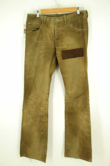 ISAMU KATAYAMA BACK LASH (イサムカタヤマ バックラッシュ) 11SS 加工ブーツカットパンツ メンズ パンツ