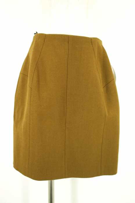 CARVEN （カルヴェン） バックジップウールスカート レディース スカート