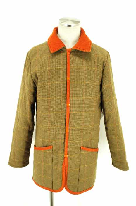 Johnstons × LAVENHAM (ジョンストンズ×ラベンハム) キルティングジャケット メンズ アウター