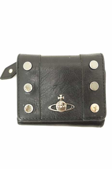 Vivienne Westwood （ヴィヴィアンウエストウッド） スタッズレザーウォレット　 メンズ 財布・ケース
