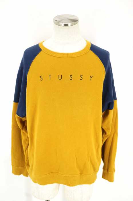STUSSY （ステューシー） ブランドロゴ入りスウェットプルオーバートップス メンズ トップス