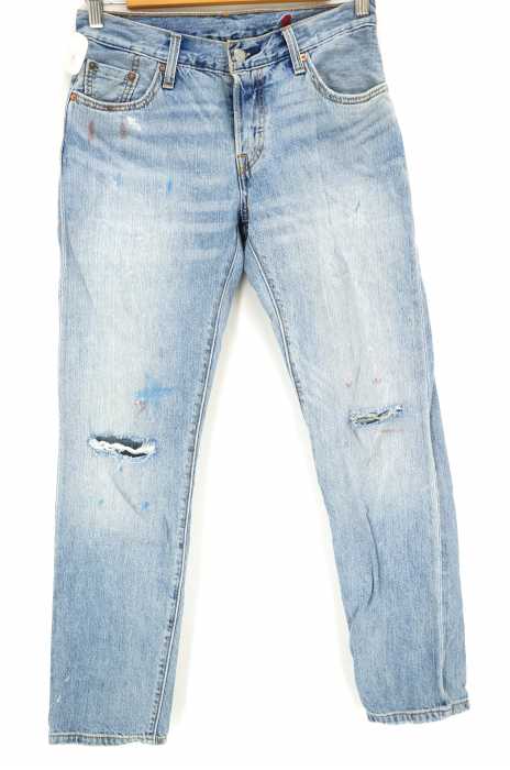 Levi S リーバイス White Oak ホワイトオーク 501ct ペイント レディース パンツ ブランド古着買取販売バズストア