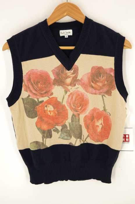 Paul Smith（ポールスミス） 絵画モチーフニットベスト メンズ トップス