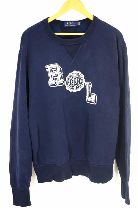 POLO RALPH LAUREN （ポロラルフローレン） RL カレッジロゴ プリント メンズ トップス