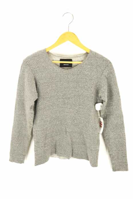 08sircus(ゼロエイトサーカス) Brushed terry V neck 裏起毛Vネックスウェット メンズ トップス