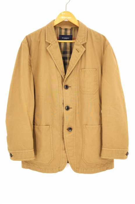 BURBERRY LONDON（バーバリーロンドン） 裏地チェック コットンテーラードジャケット メンズ アウター