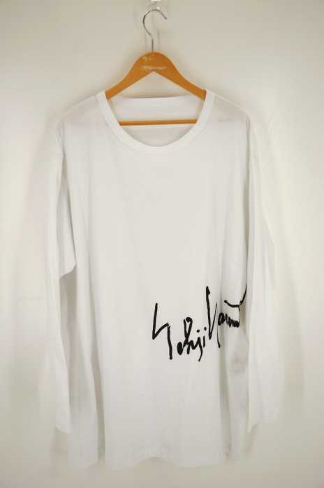 Ground Y Yohji Yamamoto (グラウンドワイ ヨウジヤマモト) ジャンボYY手書きロゴ長袖 メンズ トップス