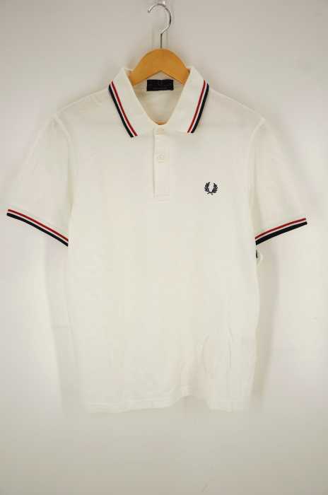 FRED PERRY （フレッドペリー） 月桂樹刺繍 半袖ポロシャツ  イングランド製 メンズ トップス