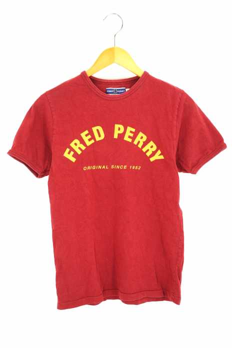 FRED PERRY （フレッドペリー） ロゴプリント半袖Tシャツ メンズ トップス
