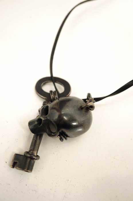 ATTACHMENT （アタッチメント） スカル キーデザインネックレス メンズ アクセサリー