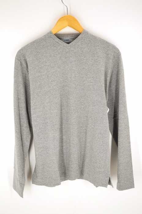 JIL SANDER （ジルサンダー） VネックロングスリーブTシャツ メンズ トップス