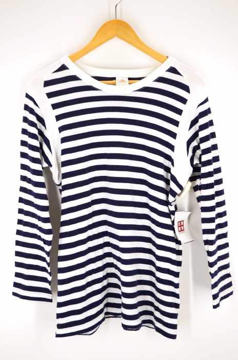 BRUNABOINNE（ブルーナボイン） クルーネックボーダーTシャツ メンズ トップス