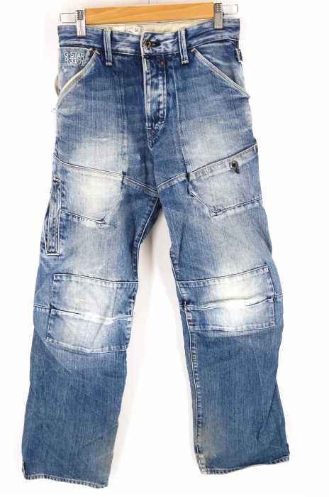 G-STAR RAW (ジースターロー) パッチワークデニムパンツ メンズ パンツ