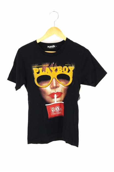 HYSTERIC GLAMOUR×PLAYBOY（ヒステリックグラマー プレイボーイ） ガールフォトプリント メンズ トップス