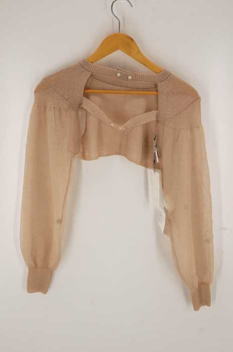 TAN（タン） 20SS LOOK BOOK NO.3　シースルーアーム レディース トップス