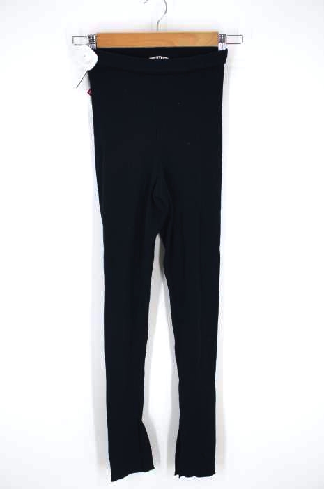 AURALEE（オーラリー） HIGH GAUGE RIB SLIT TIGHTS レディース パンツ