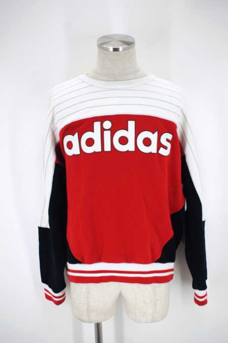 adidas originals × NIGO（アディダスオリジナルス × ニゴー） 14AW ブロックド クルースウェット メンズ トップス