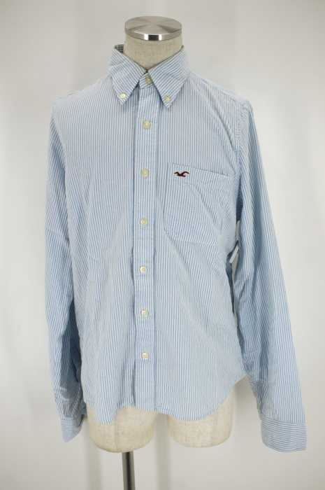 Hollister (ホリスター) ストライプシャツ メンズ トップス