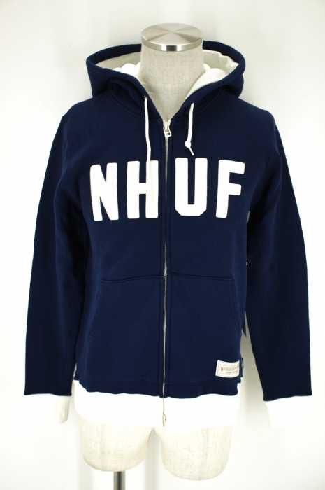 NEIGHBORHOOD × UNDEFEATED バックプリントジップアップパーカー メンズ トップス