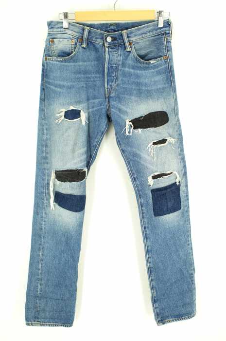 Levi's （リーバイス） ダメージ加工デニムパンツ メンズ パンツ