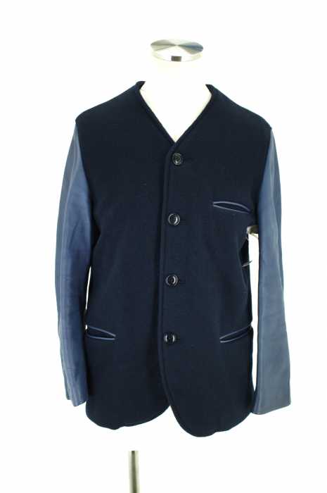 BRUNABOINNE （ブルーナボイン） 12AW Add ジャケット 袖レザー メンズ アウター