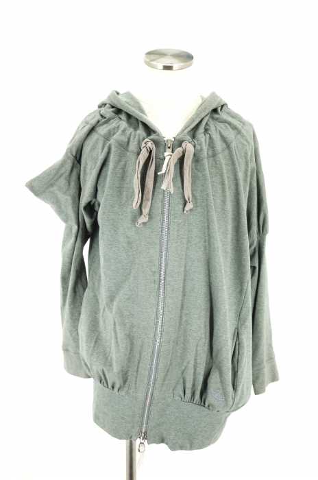 Vivienne Westwood RED LABEL （ヴィヴィアンウエストウッドレッドレーベル） 変形ロングリブスウェットパーカー レディース トップス