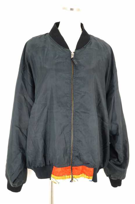 USED （ブランド不明） リバーシブル総柄ジャケット メンズ アウター