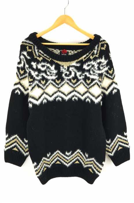 Datura ダチュラ ノルディックニット レディース トップス ブランド古着買取販売バズストア