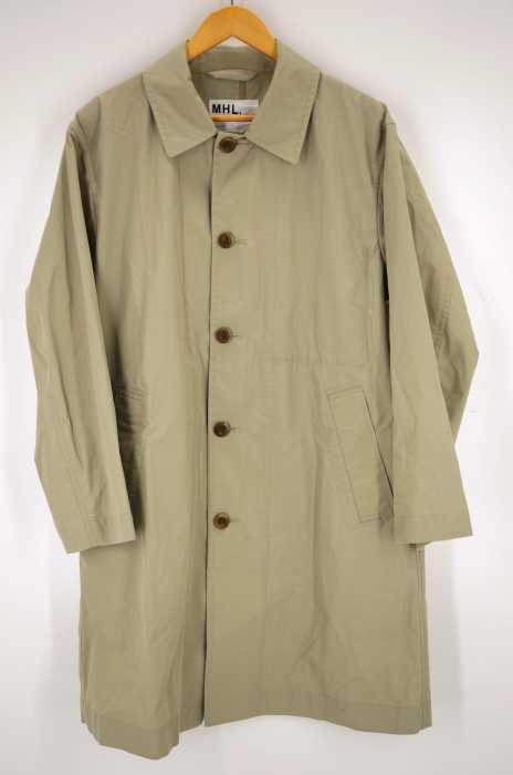 MHL. （エムエイチエル） DRY WAX COTTON NYLON メンズ アウター