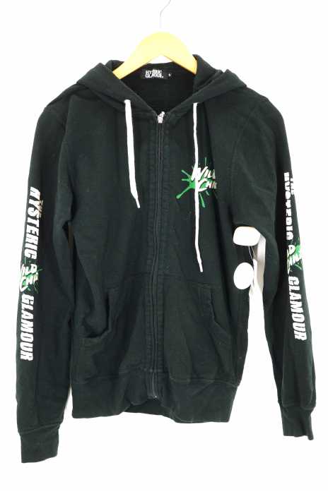 HYSTERIC GLAMOUR （ヒステリックグラマー） wild child ジップアップパーカー メンズ トップス