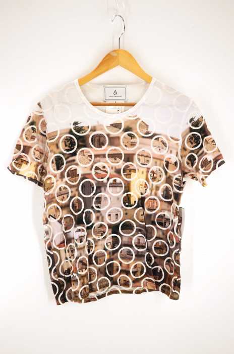 adlends×ANREALAGE（アドレンズ アンリアレイジ） フォト　Tシャツ メンズ トップス