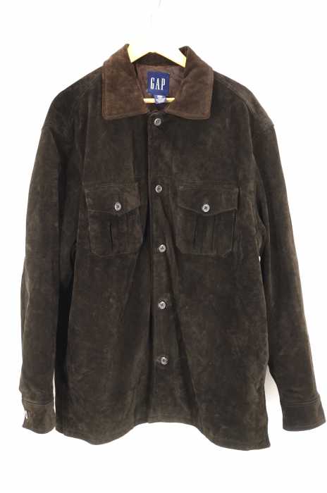 Gap ギャップ ボタンレザージャケット メンズ アウター ブランド古着買取販売バズストア Gap ギャップ ボタンレザージャケット メンズ アウター ブランド古着買取販売バズストア