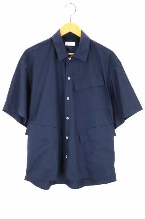 EN ROUTE （アンルート） 19SS ポリエステルツイル4ポケットハーフスリーブブルゾン メンズ トップス