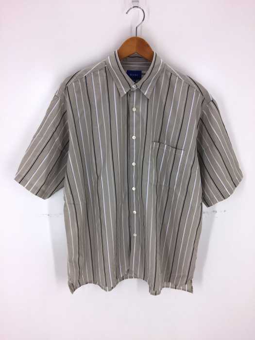 BEAMS（ビームス） ルーズフィット ストライプ ショートスリーブ シャツ メンズ トップス