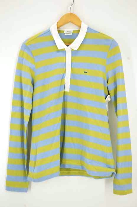 LACOSTE(ラコステ) ボーダーポロシャツ レディース トップス