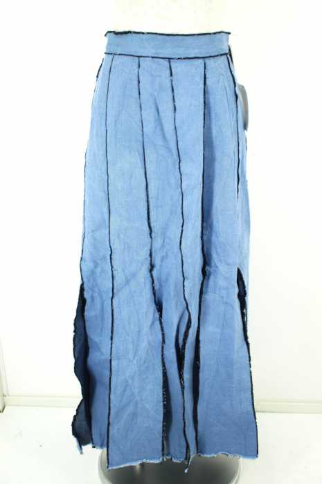made in HEAVEN　 （メイドインヘブン） 17SS スリットデニムスカート レディース スカート