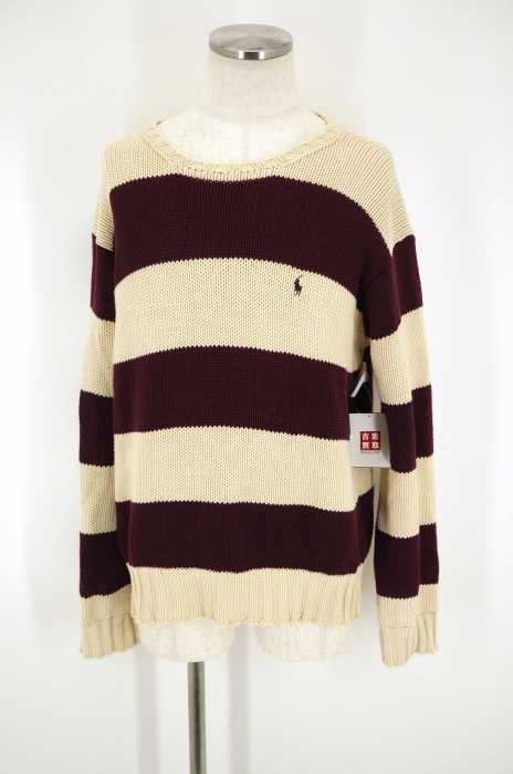 Polo by RALPH LAUREN (ポロバイラルフローレン) ボーダーコットンニットセーター メンズ トップス