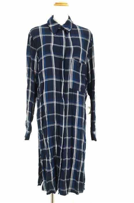 ZARA WOMAN (ザラ ウーマン) チェック柄シャツワンピース レディース ワンピース