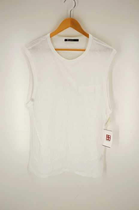 T by Alexander Wang (ティーバイアレキサンダーワン) ノースリーブポケットTシャツ メンズ トップス