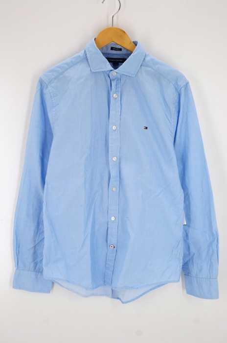 TOMMY HILFIGER （トミーヒルフィガー） 100S 2play ボタンシャツ メンズ トップス