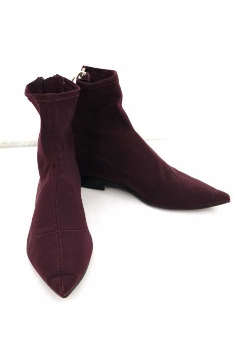 ZARA trafaluc（ザラトラファルック） リングディテールストレッチショートブーツ レディース シューズ
