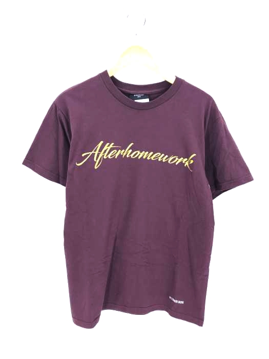 AFTERHOMEWORK(アフターホームワーク) バックプリント半袖カットソー メンズ トップス