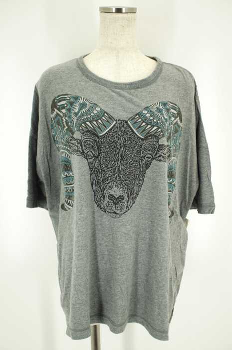 KAREN WALKER（カレンウォーカー） クルーネックプリントTシャツ レディース トップス