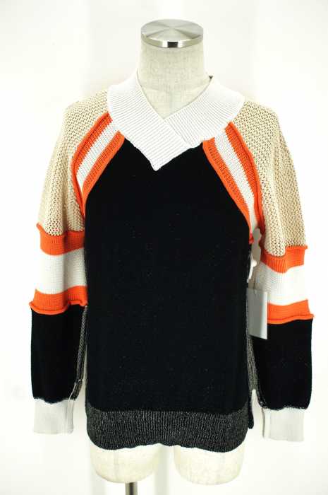 mercibeaucoup （メルシーボークー） 15AW マルチカラー ウラケニット メンズ トップス