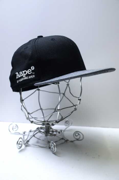 NEW ERA × APE (ニューエラ × エイプ) ウール ベースボールキャップ メンズ 帽子
