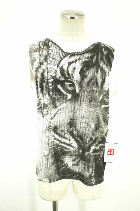 ONITSUKA TIGER （オニツカタイガー） タイガープリントTシャツ メンズ トップス