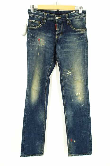 DSQUARED2 (ディースクエアード) リペア加工デニムパンツ メンズ パンツ