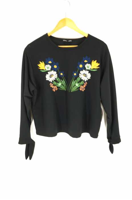 ZARA COLLECTION(ザラコレクション) 袖リボン刺繍トップス レディース トップス