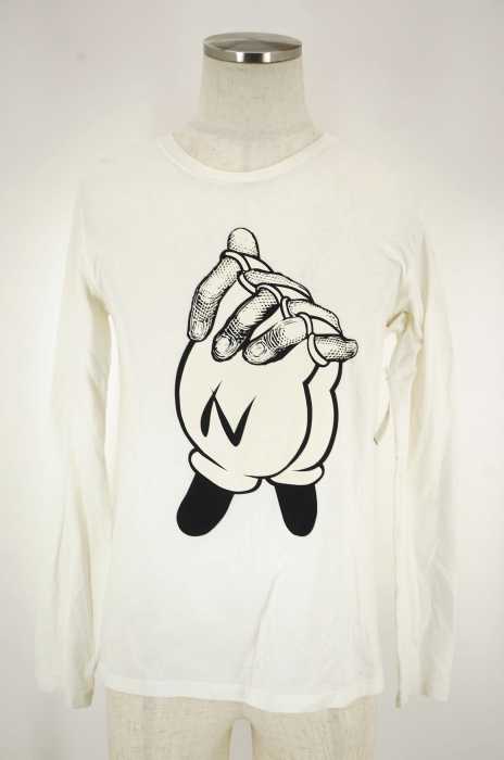 Nuggets (ナゲッツ) Hand L/S ハンドプリントロングスリーブTシャツ メンズ トップス